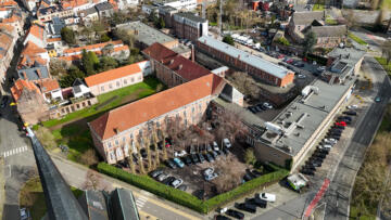 Zicht vanaf kerk