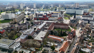 Zicht vanuit Ekkergemstraat