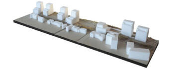 Foto van de maquette