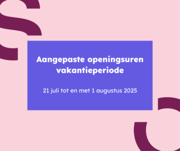 Aangepaste openingsuren vrijdag 24 december en 31 december gesloten 9